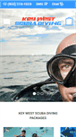 Mobile Screenshot of keywestscubadiving.com